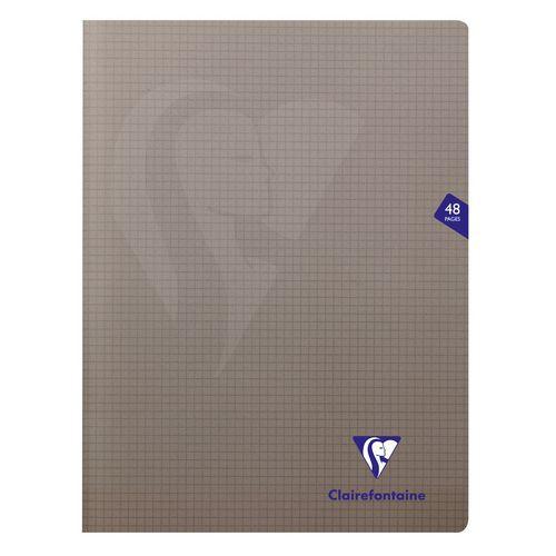 Mimesys cahier piqué polypro 24x32cm 48p Q.5x5 Gris thumbnail image 1