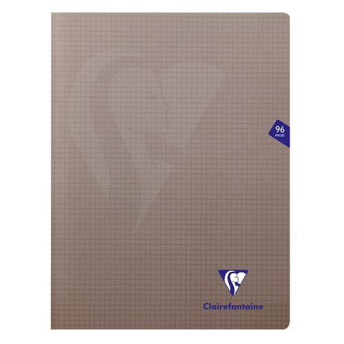 Mimesys cahier piqué polypro 24x32cm 96p Q.5x5 Gris thumbnail image 1