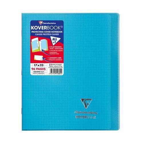 Cahier piqué Koverbook 17x22 cm 96p - Clairefontaine thumbnail image 1