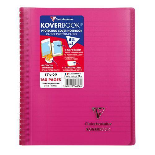 Cahier intégral koverbook 17x22 cm 160 pages - Clairefontaine fullname image