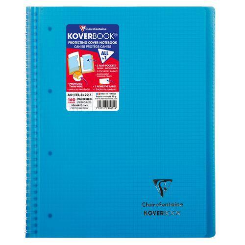 Cahier intégral enveloppante koverbook A4+ 160 pages - Clairefontaine fullname image