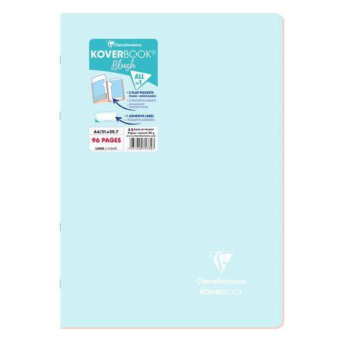 Cahier piqué Koverbook Blush Ligné A4 96p - Clairefontaine thumbnail image 1