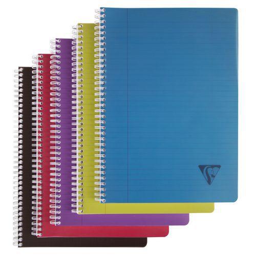 Linicolor cahier reliure intégrale 21x29,7cm 180p ligné + marge assortiment INTENSIVE thumbnail image 1