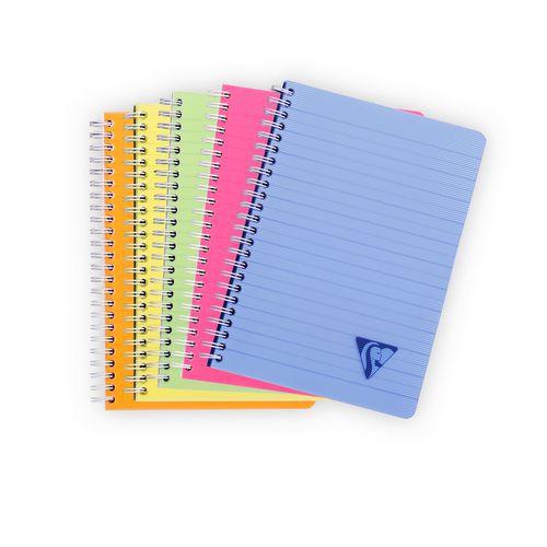 Linicolor carnet reliure intégrale 14,8x21cm 180p ligné assortiment FRESH thumbnail image 1