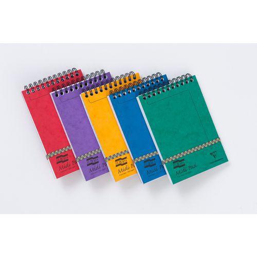 Europa Midi Pad reliure intégrale assortiment A 15,2x10,2cm 200p lignélivré en boîte prêt-à-vendre thumbnail image 1