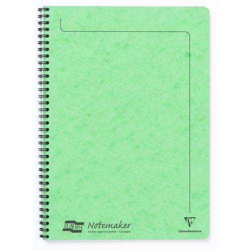 Europa A4 Notemaker reliure intégrale Lime 21x29,7cm 120p détachligné thumbnail image 1