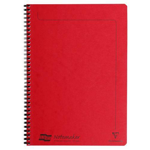 Europa A4 Notemaker reliure intégrale Rouge 21x29,7cm 120p détachLigné thumbnail image 1