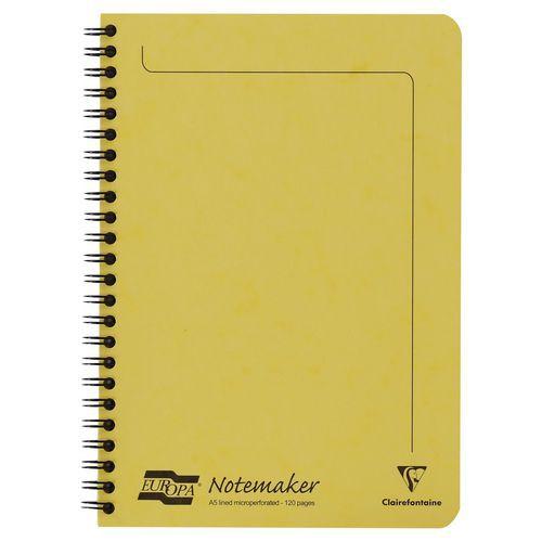 Cahier reliure intégrale europa A5 ligné 120 pages - Clairefontaine thumbnail image 1
