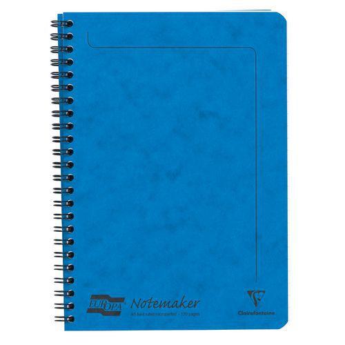 Europa A5 Notemaker reliure intégrale Bleu 14,8x21cm 120p détachligné thumbnail image 1