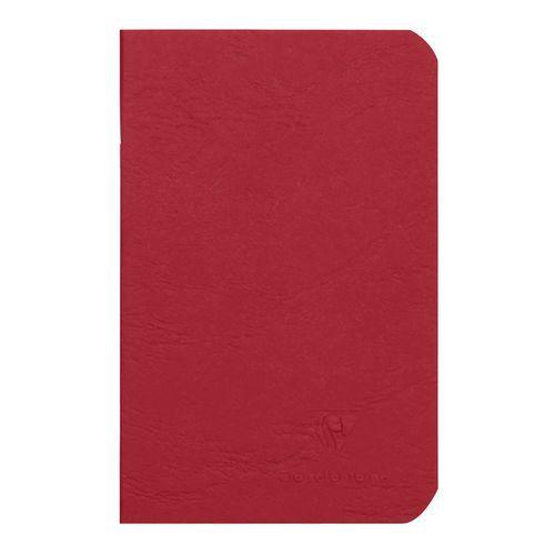 Age Bag carnet piqué 9x14cm 96p uni rouge thumbnail image 1