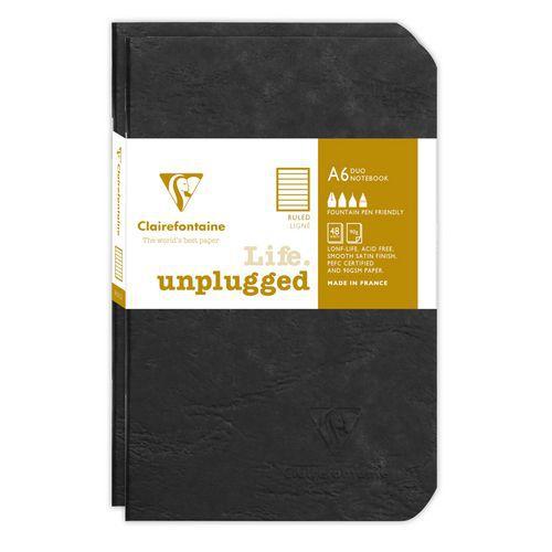Set de 2 carnets piqués Age Bag 9x14 cm - Clairefontaine thumbnail image 1