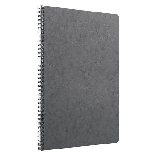 Age Bag  cahier reliure intégrale 21x29,7cm 100p ligné + marge gris thumbnail image 1