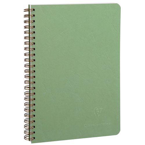 Age Bag  carnet reliure intégrale 14,8x21cm 100p 5x5 vert thumbnail image 1