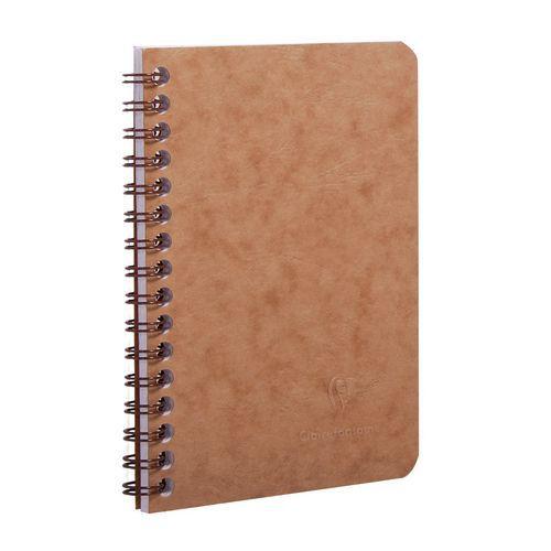 Age Bag  carnet reliure intégrale 9x14cm 100p 5x5 tabac thumbnail image 1