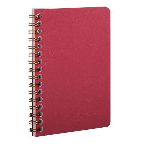 Age Bag  carnet reliure intégrale 9x14cm 100p ligné rouge thumbnail image 1