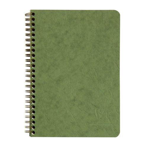 Age Bag carnet reliure intégrale à poches 14,8x21cm 120p détachligné vert thumbnail image 1