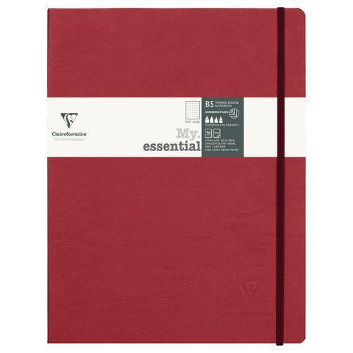 Cahier brochure cousue age bag B5 dot 192 pages - Clairefontaine fullname image