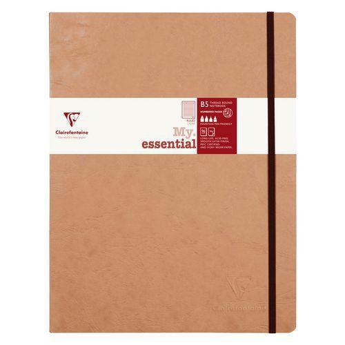 Cahier brochure cousue age bag B5 ligné 192 pages - Clairefontaine fullname image