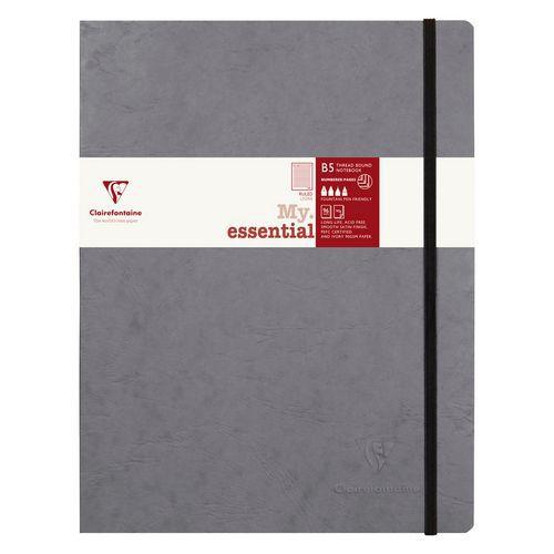 Age Bag My.Essential carnet cousu dos carré 19x25cm 192p ligné Gris papier ivoire 90g thumbnail image 1