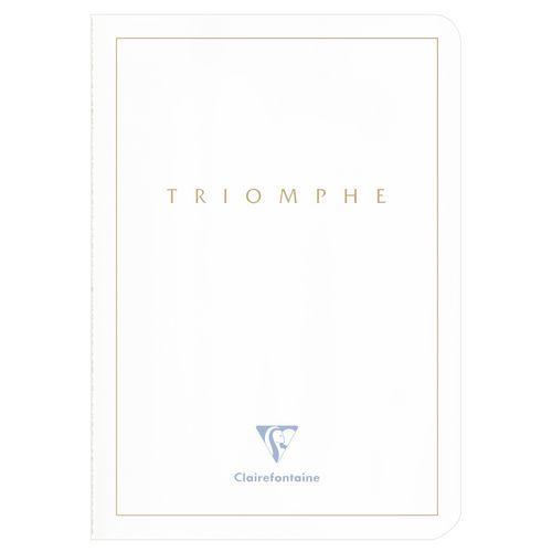 Illustration de : Carnet piqué Triomphe GOLD A5 96p - Clairefontaine