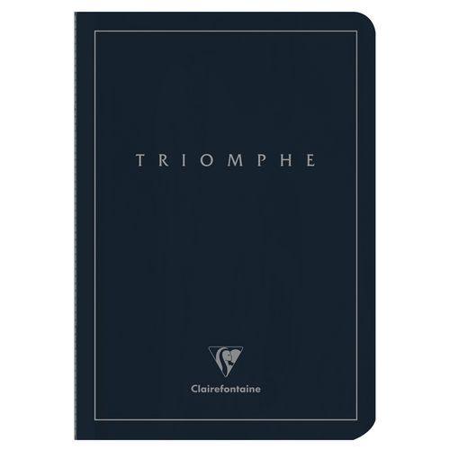 Illustration de : Carnet piqué Triomphe PLATINUM A5 96p - Clairefontaine