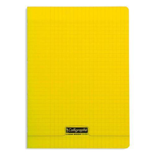 8000 POLYPRO, Cahier piqué jaune 21x29,7cm 96p séyès 90g thumbnail image 1