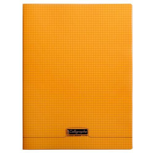8000 POLYPRO, Cahier piqué orange 24x32cm 48p Q.5X5 90g thumbnail image 1