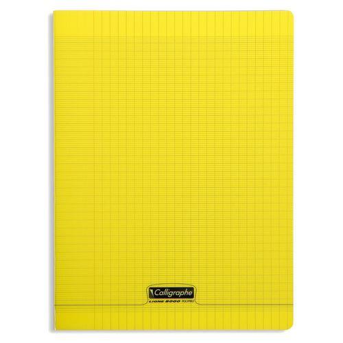8000 POLYPRO, Cahier piqué jaune 24x32cm 96p séyès 90g thumbnail image 1