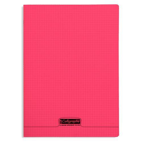 8000 POLYPRO, Cahier piqué rouge 24x32cm 96p Q.5x5 90g thumbnail image 1