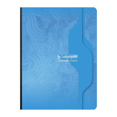 Illustration de : Cahier brochure 7000 17x22cm - Calligraphe