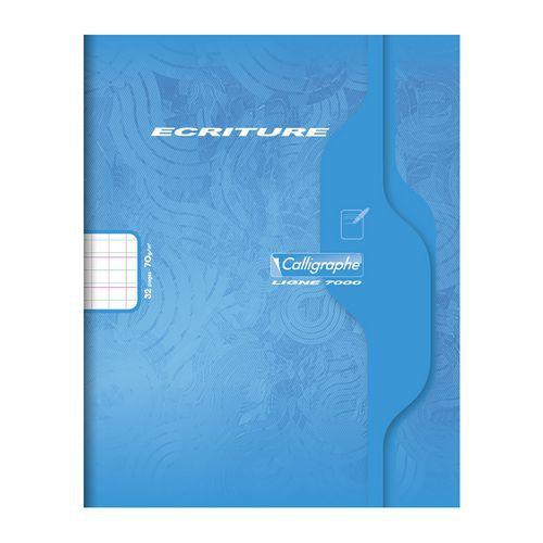 7000, Cahier piqué 17x22 32p DL2mmIV 70g thumbnail image 1