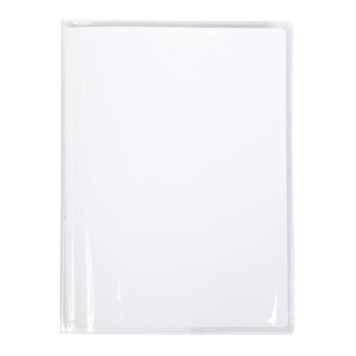 Protège-cahier+Marque-page Cristal Luxe 22/100ème 24x32 transparent incolore + porte étiquette thumbnail image 1