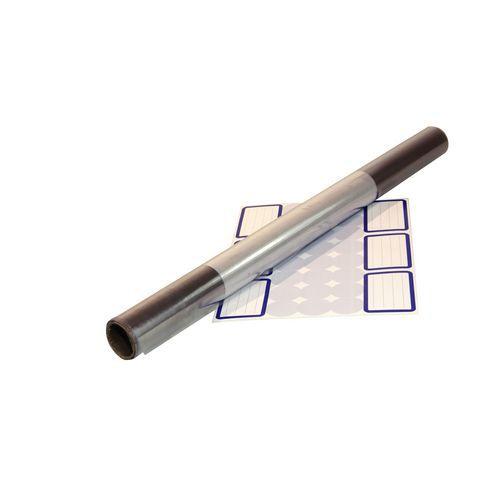 Cristal, rouleau 3mx0,45m Couvre-livre PVC 80µ avec étiquettes et adhésifs thumbnail image 1