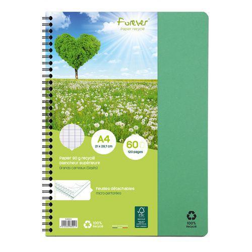 Cahier reliure intégrale forever premium A4 120p - Clairefontaine fullname image