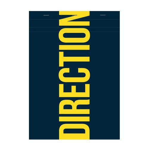 Illustration de : Bloc de bureau agrafé en-tête Direction 5/5 - Calligraphe