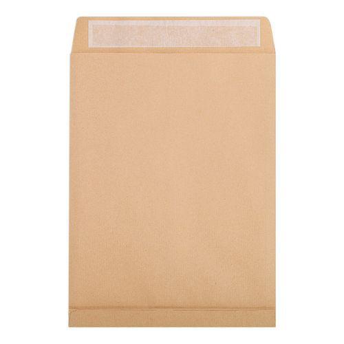 Boite 250 pochettes soufflet 275x365x30 Kraft 120g thumbnail image 1