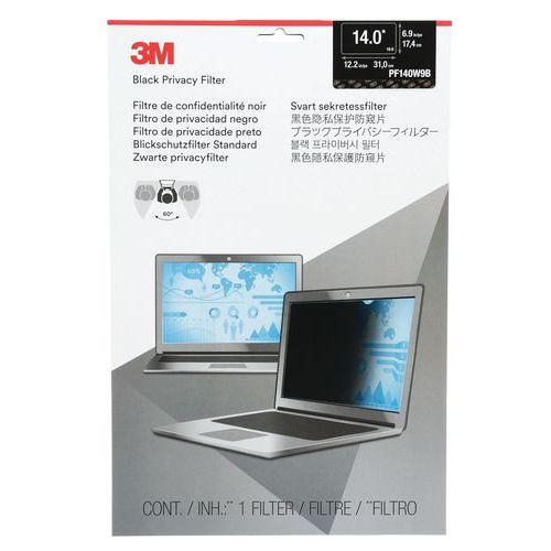 Filtre de confidentialité noir ordinateur portable de 14,0'' thumbnail image 1