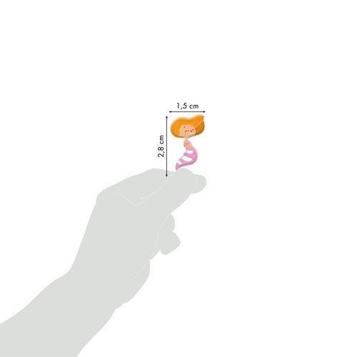 Illustration de : Etui 36 stickers 3d cooky 1 planche sirènes - Maildor