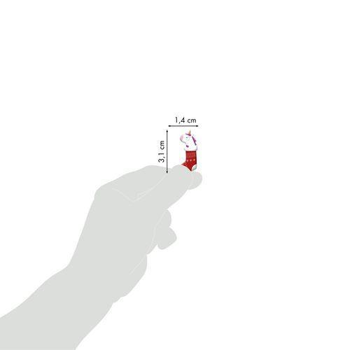 Illustration de : Etui 34 stickers 3d cooky 1 planche licornes noël - Maildor