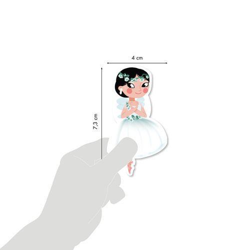 Illustration de : Kit créatif gommettes stick'story Danseuses - Maildor