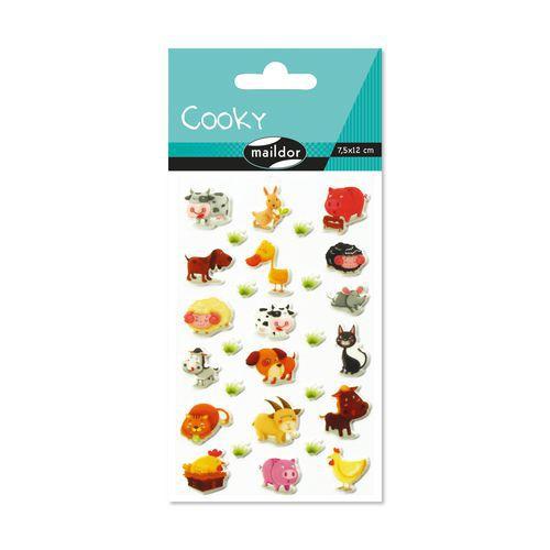 Cooky, Sach 1 pl 7,5x2cm, Animaux de la ferme thumbnail image 1