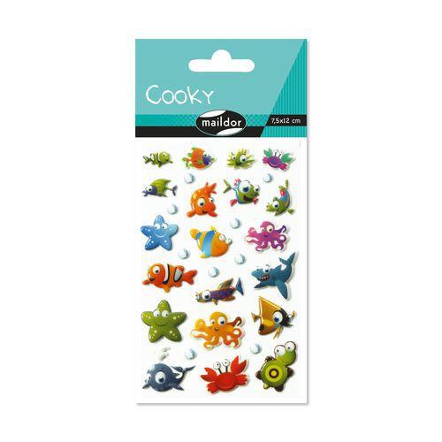 Cooky, Sach 1 pl 7,5x12cm, Animaux de la mer thumbnail image 1
