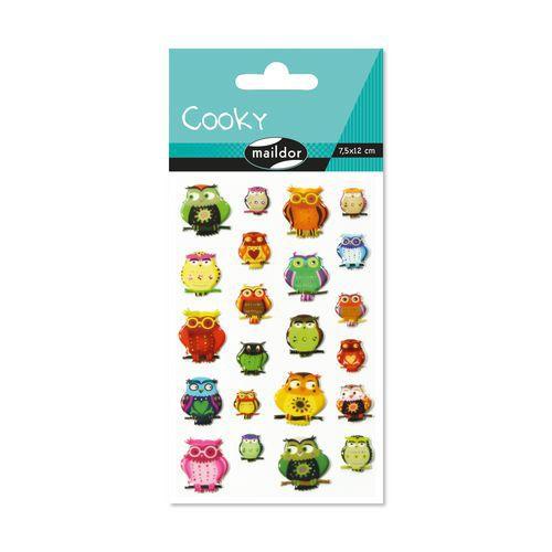 Cooky, Sach 1 pl 7,5x12cm, Hiboux thumbnail image 1