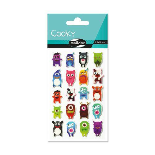 Cooky, Sach 1 pl 7,5x12cm, Monstres thumbnail image 1
