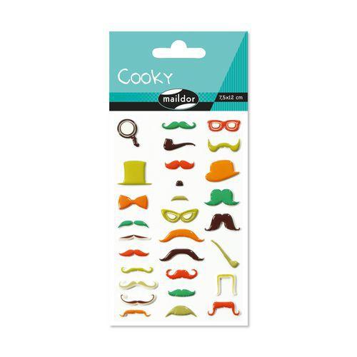 Cooky, Sach 1 pl 7,5x12cm, Moustaches thumbnail image 1