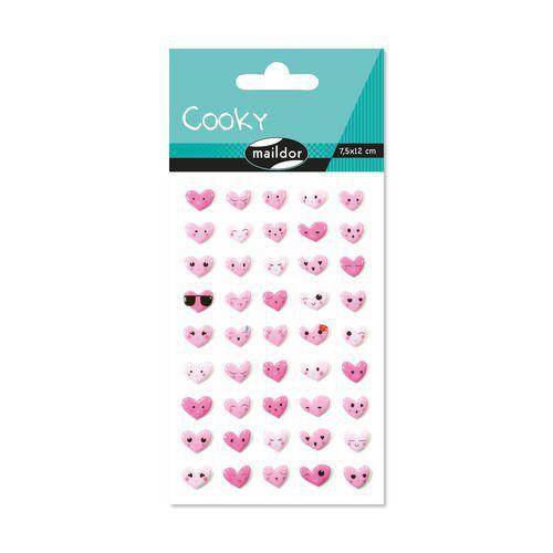 Cooky, Sach 1 pl 7,5x12cm, Emoticones coeurs thumbnail image 1