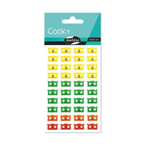 Cooky, Sach 1 pl 7,5x12cm, Têtes d'ours émotocône thumbnail image 1
