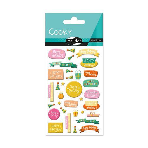 Cooky, Sach 1 pl 7,5x12cm, Happy Birthday thumbnail image 1