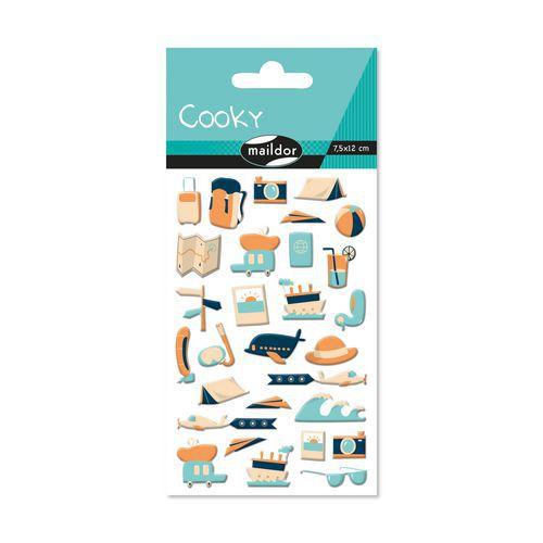 Cooky, Sach 1 pl 7,5x12cm, Voyages/Autour du monde thumbnail image 1
