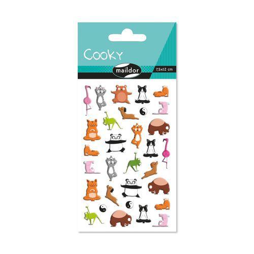 Cooky, Sach 1 pl 7,5x12cm, Animaux Yoga thumbnail image 1